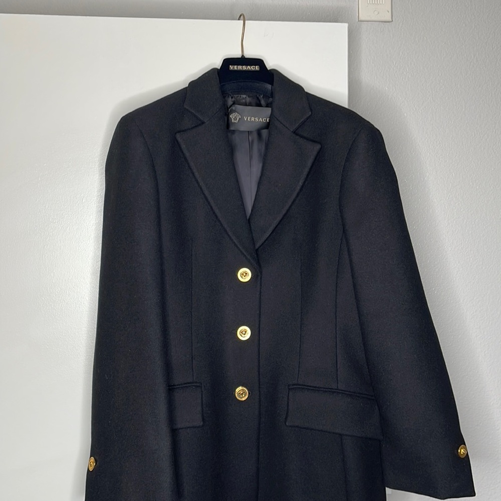 Versace
Wool coat